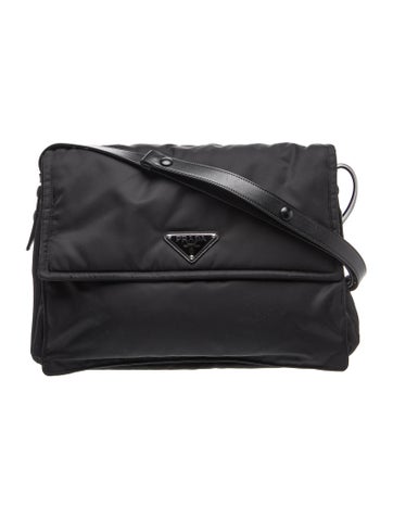Tessuto Nylon Re-Nylon Padded Traveller Large