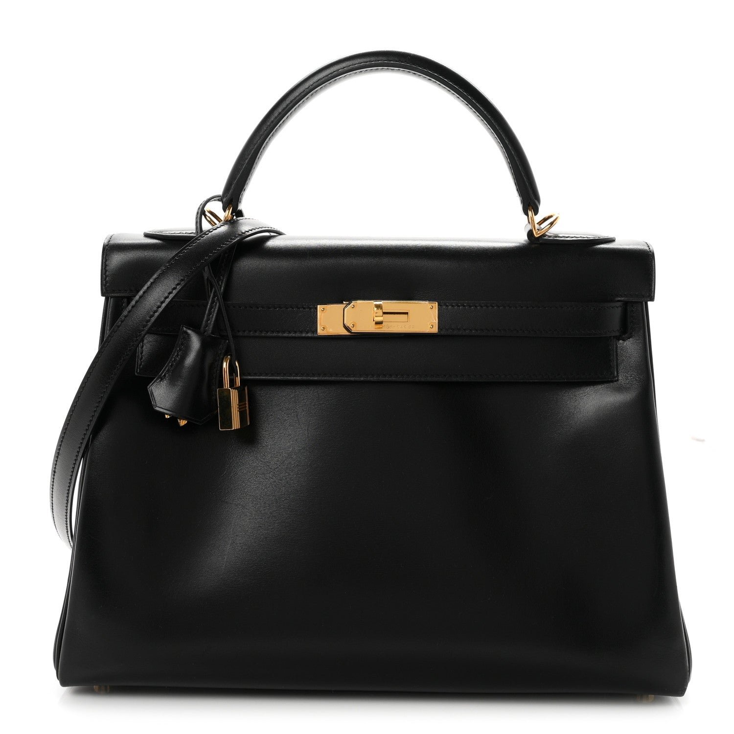 Hermes Box Kelly Retourne 32 Black