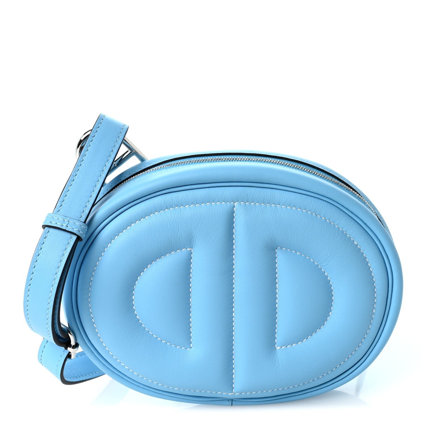 Hermes Swift Verso In-The-Loop Belt Bag Bleu Celeste Vert Yucca