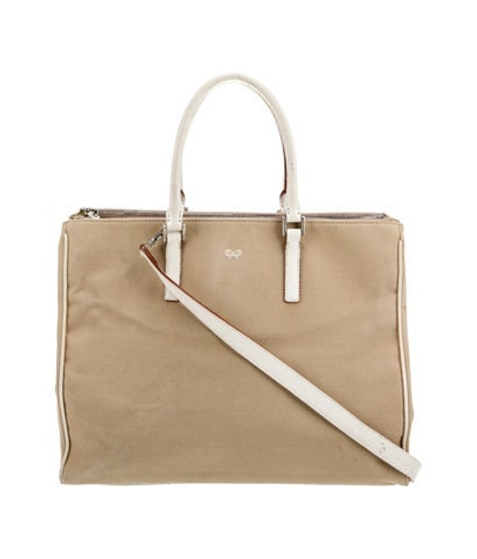Anya Hindmarch Hindmarch Canvas Top Handle Bag