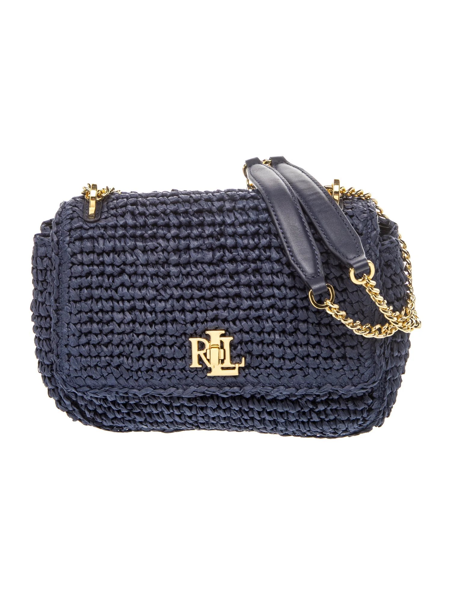 Raffia Crossbody Bag