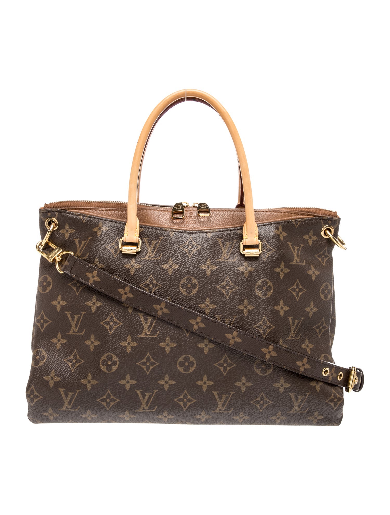 LV Monogram Pallas MM