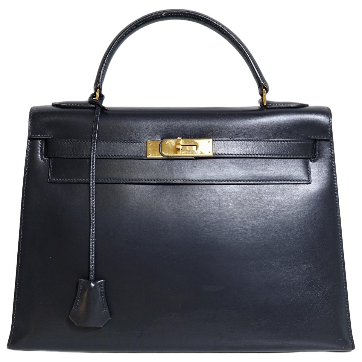 Kelly 32 leather handbag