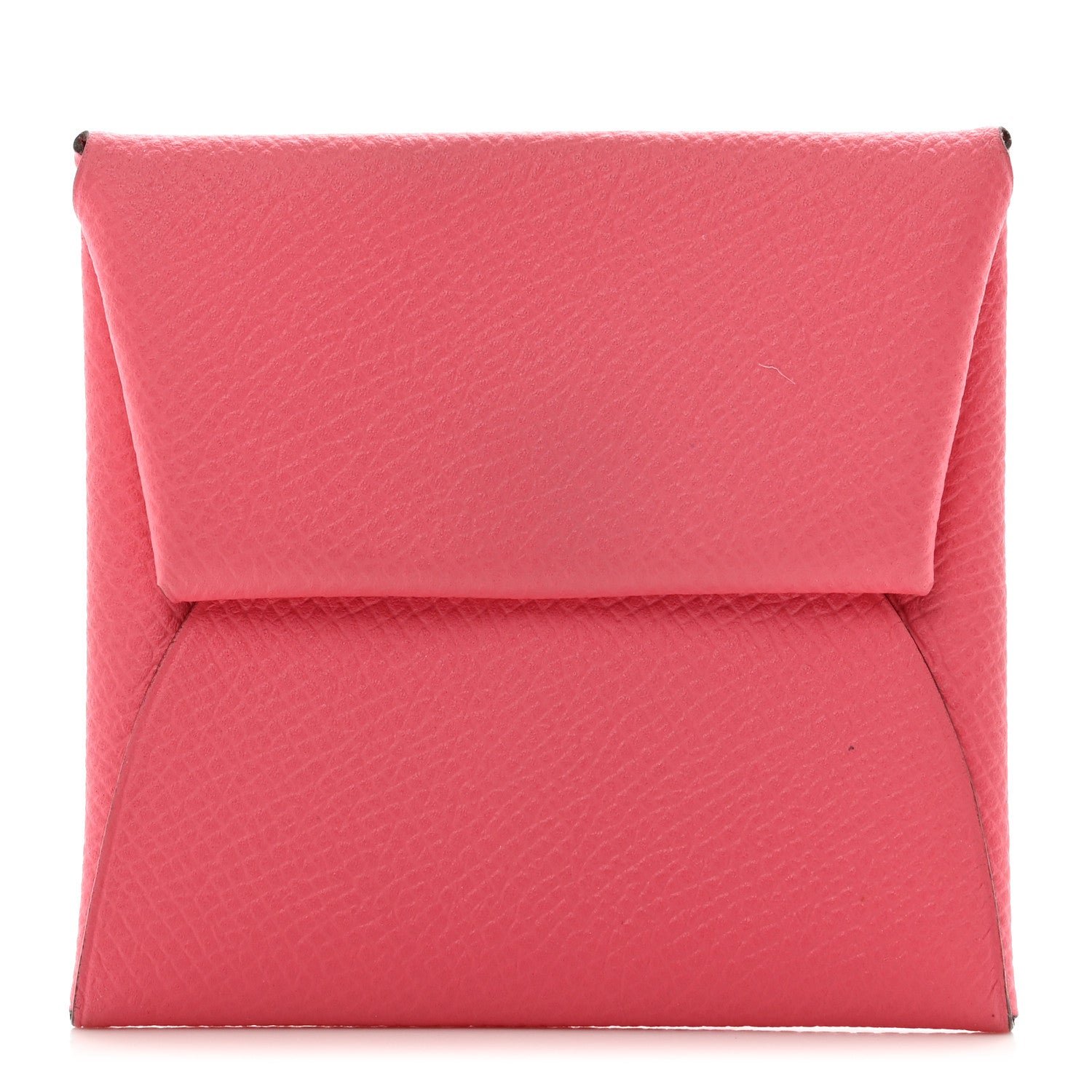 Hermes Epsom Bastia Coin Purse Rose Azalee