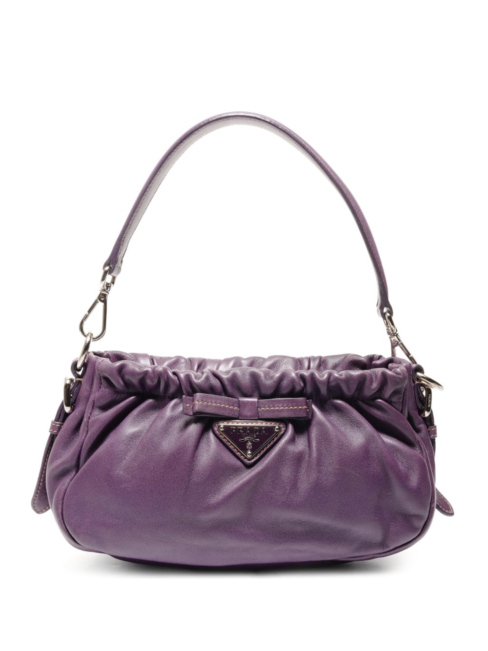2010s ribbon leather handbag