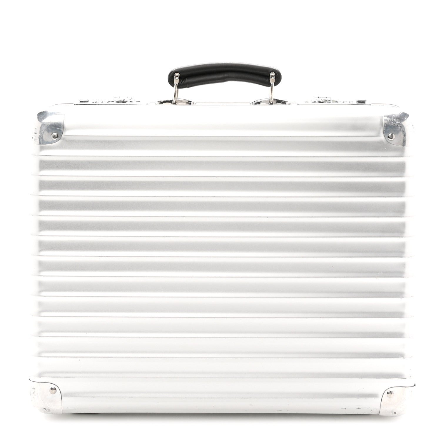 Rimowa Aluminum Junkers F13 Collection Classic Flight Attache Briefcase Silver