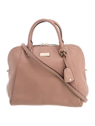 Leather Top Handle Bag