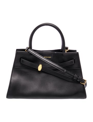 Leather Top Handle Bag