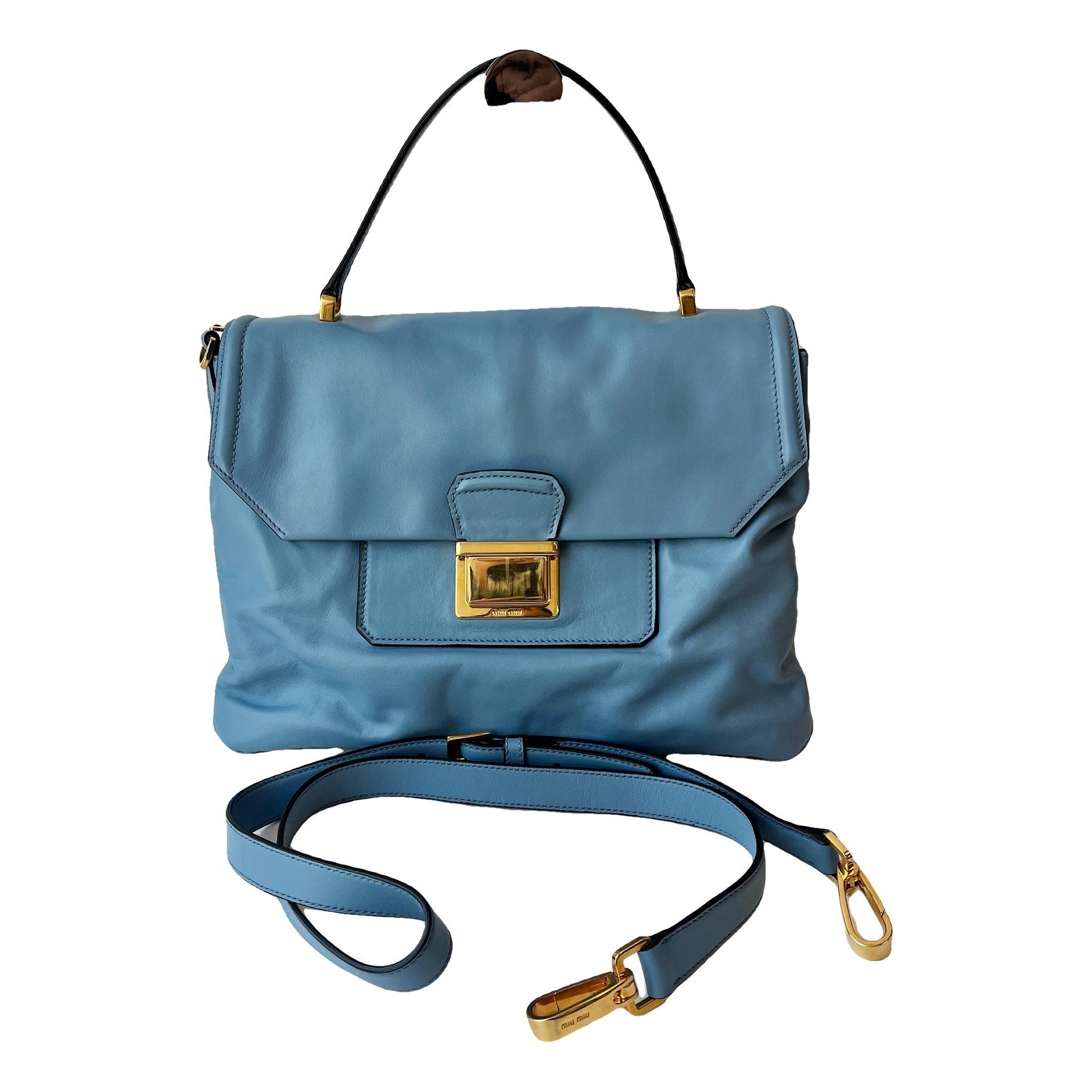 Leather handbag