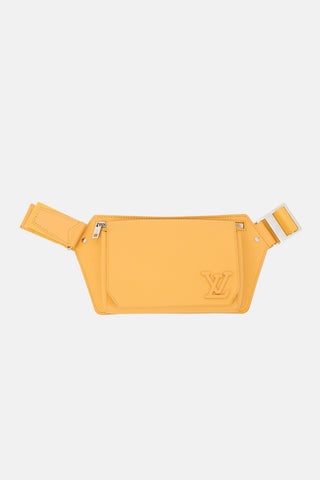 Leather Aerogram Takeoff Sling Bag
