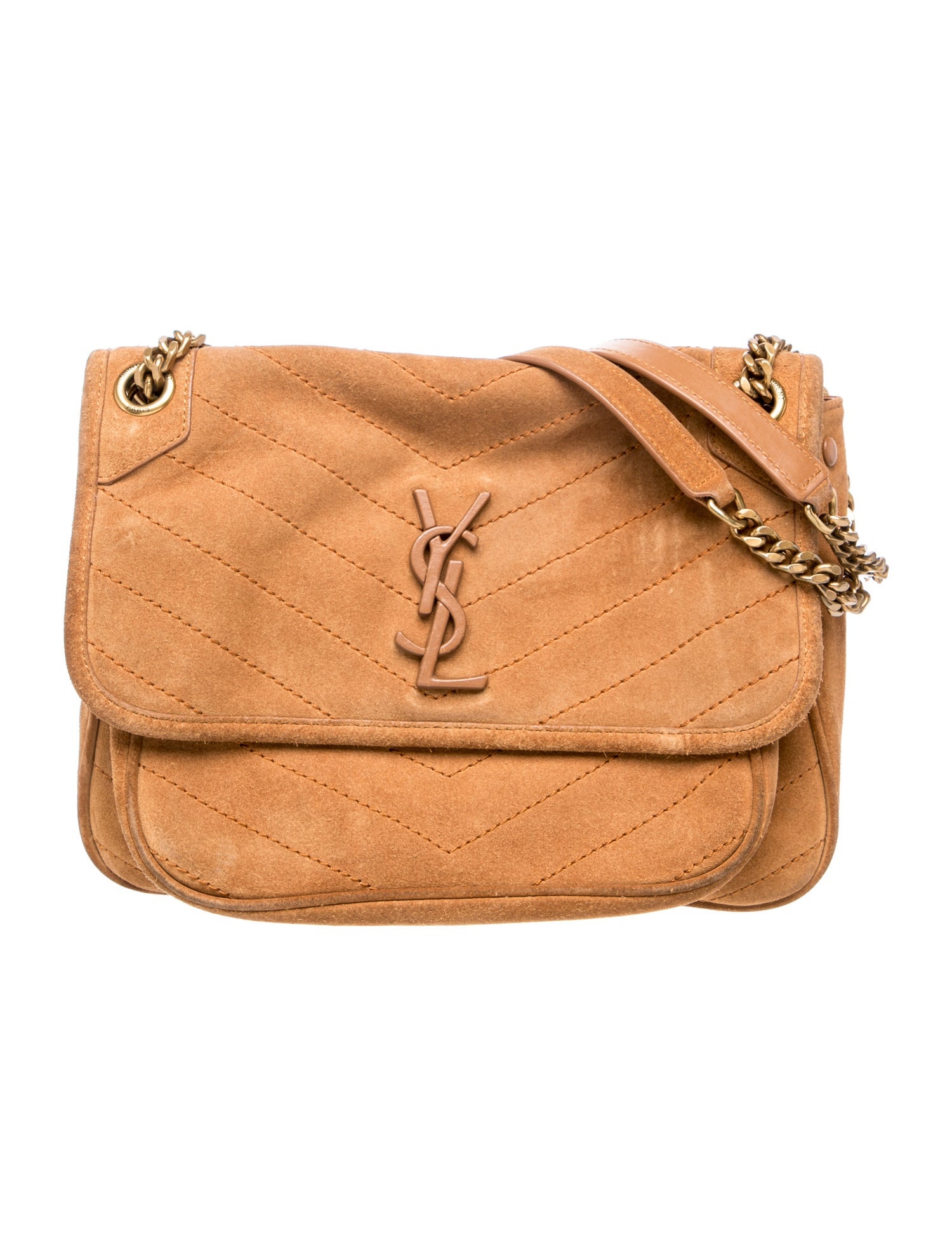 Saint Laurent Suede Niki Medium