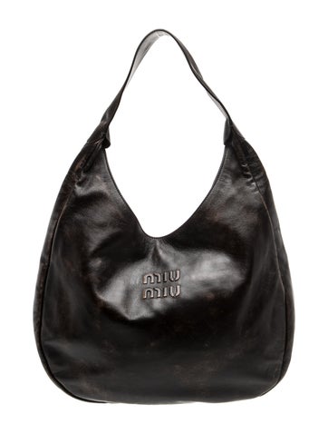 Miu Miu Leather Shoulder Bag