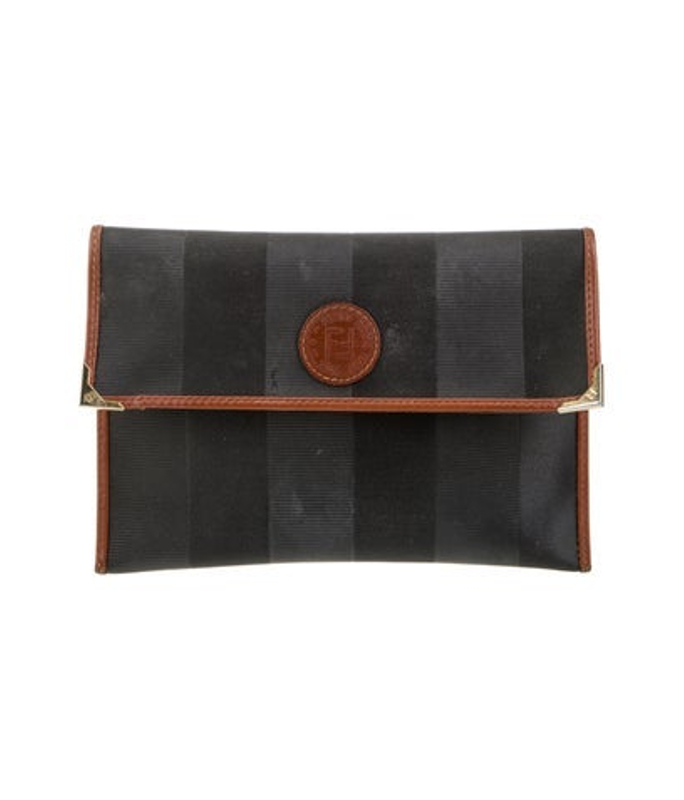 Fendi Pequin Clutch