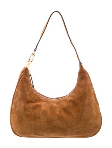 Staud Suede Shoulder Bag
