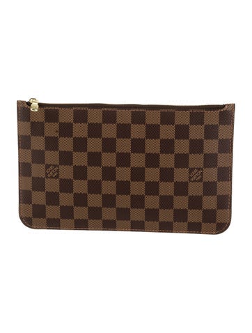 Louis Vuitton Damier Ebene Neverfull Pouch