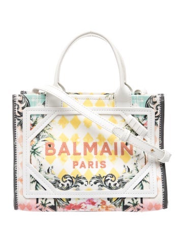 Balmain Canvas Shoulder Bag