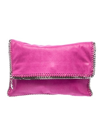 Stella McCartney Vegetarian Suede Clutch