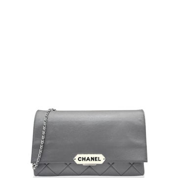 Patent Leather Flap Bag