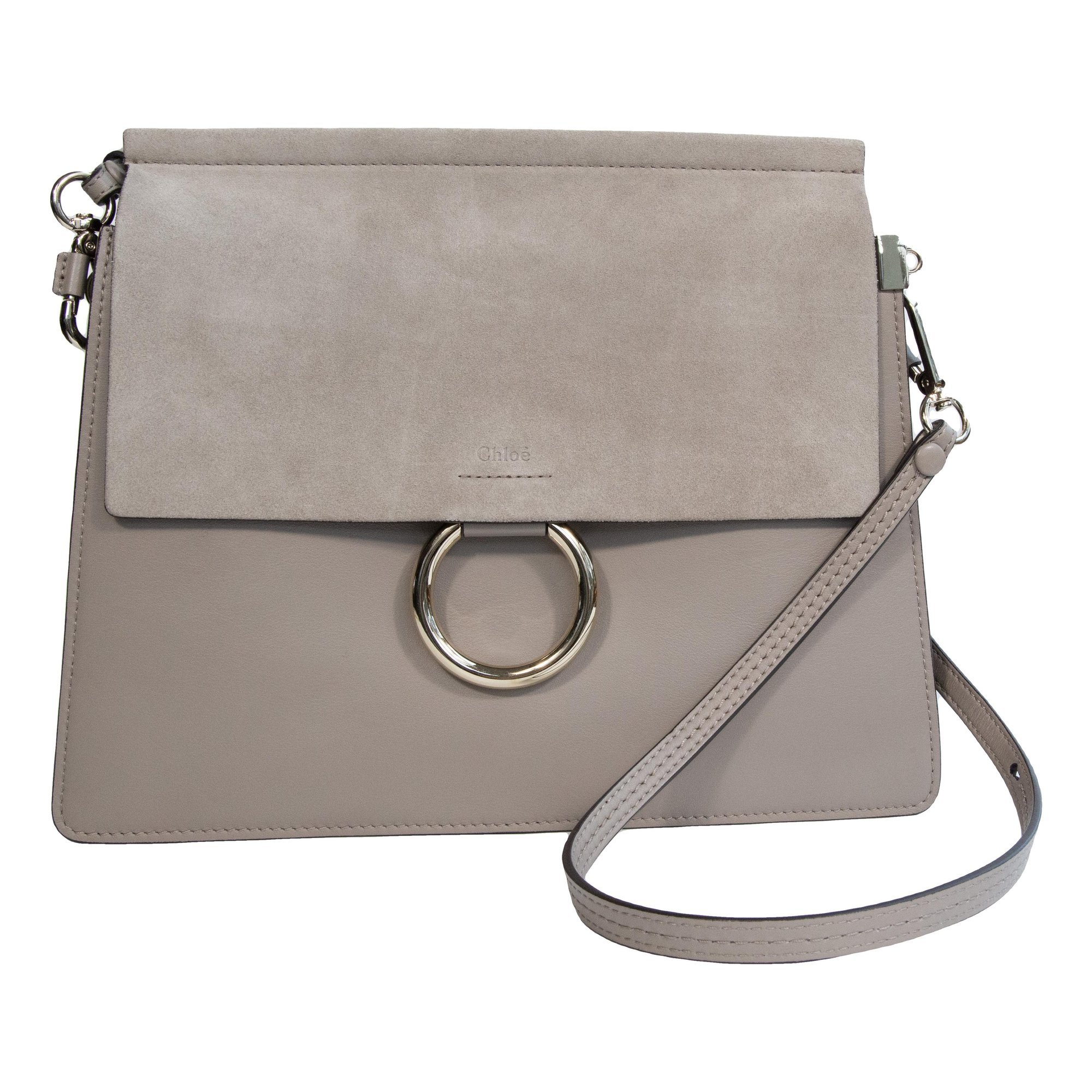 Faye leather handbag