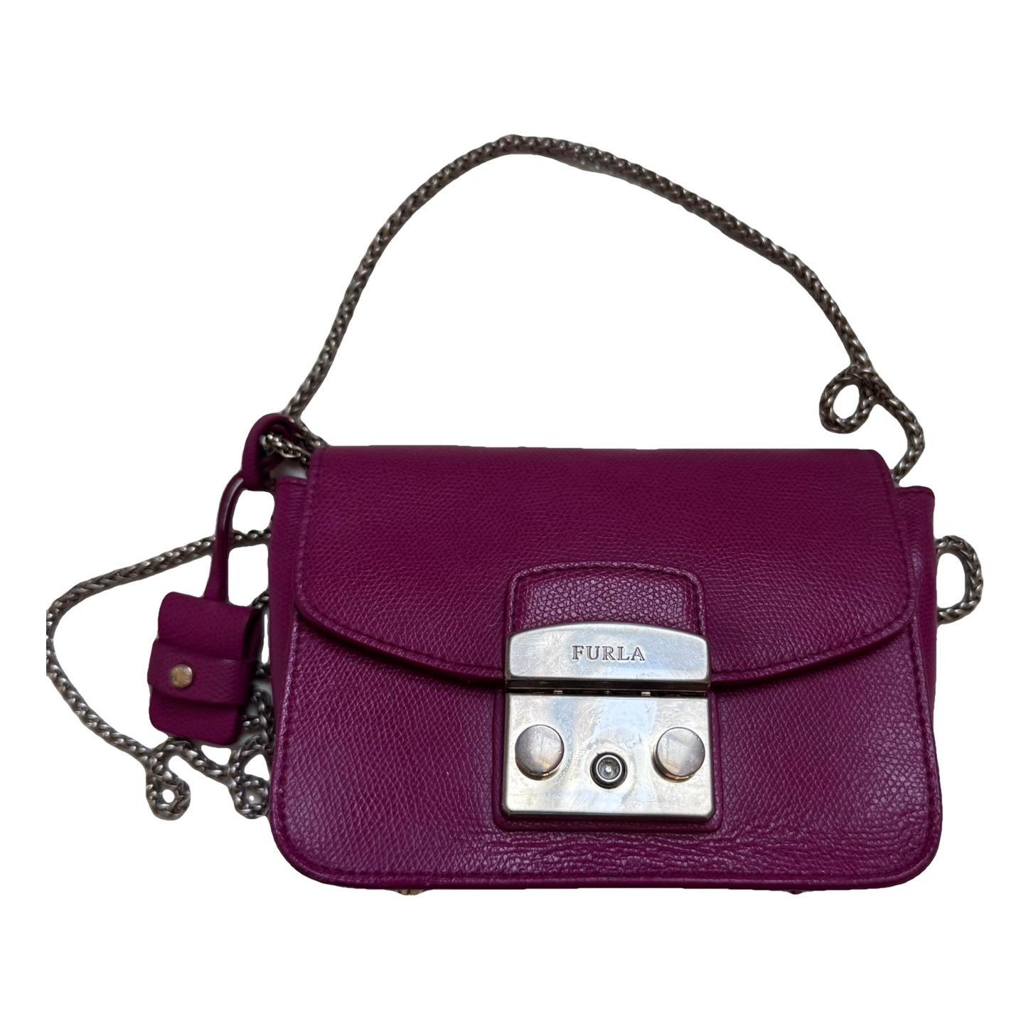 Metropolis leather crossbody bag