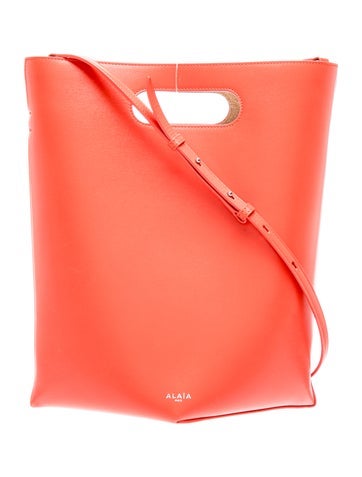 Leather Bucket Bag Medium
