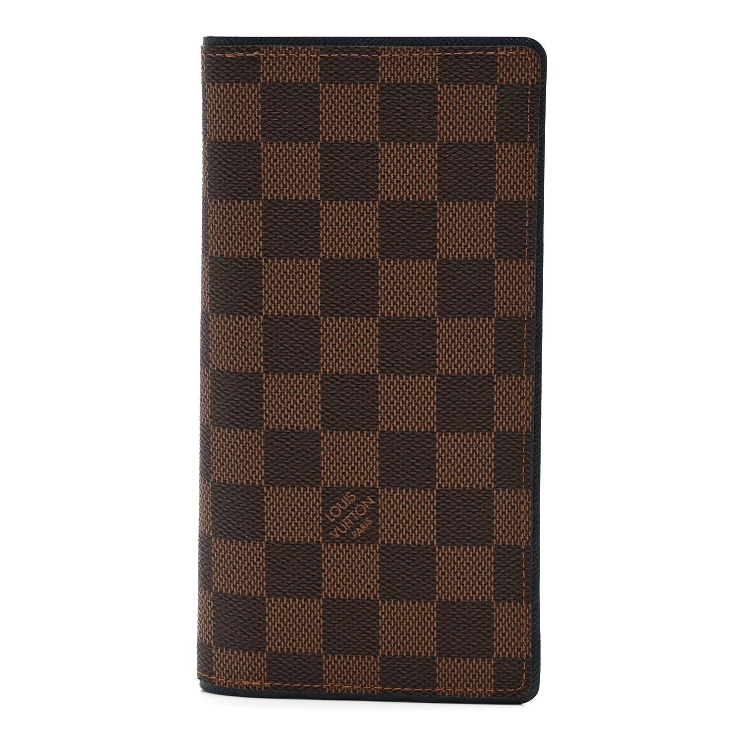 Louis Vuitton Damier Ebene Brazza Wallet Blue