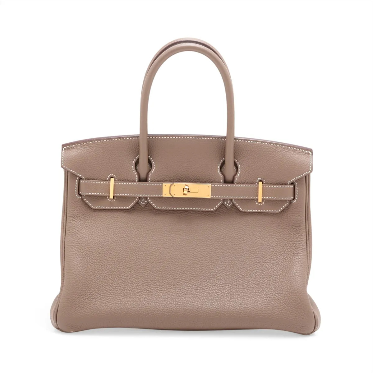 Hermès Birkin 30 Le Tournay Togo Etoupe Gold Metal Fittings