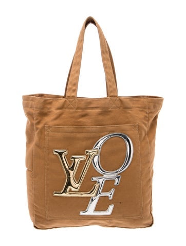 Canvas That's Love Tote Large
