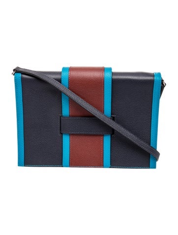 Evercolor H Passant Clutch w/ Strap