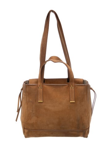 Leather Top Handle Bag
