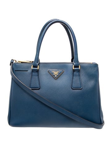 Saffiano Leather Galleria Double Zip