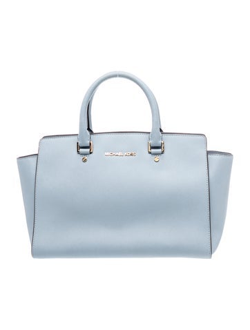 Saffiano Leather Top Handle Bag