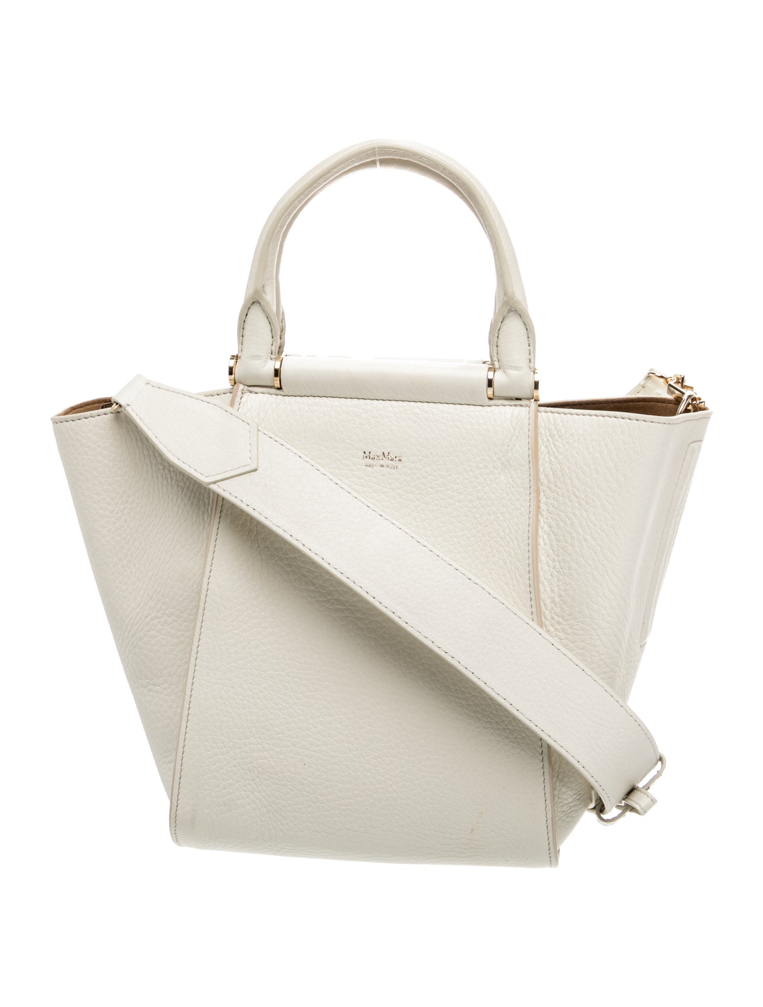 Leather Top Handle Bag
