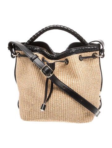 Chloe Raffia Bucket Bag 2024