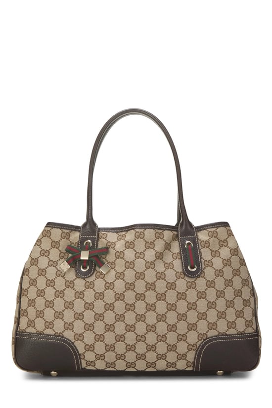 Brown Original GG Canvas Princy Tote