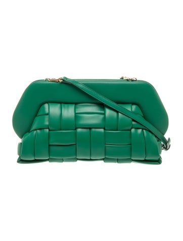 Themoire Leather Crossbody Bag