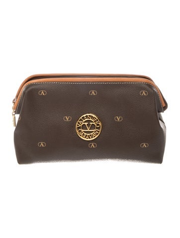 Valentino Leather Clutch