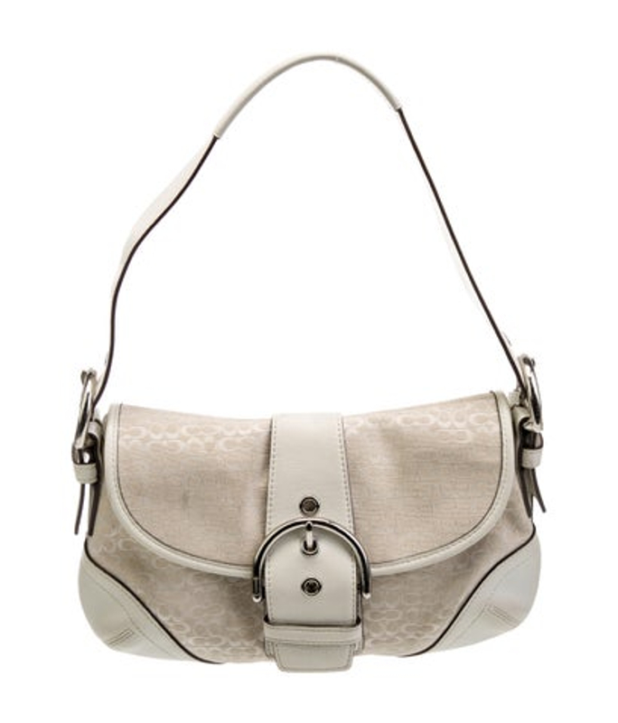Coach Canvas Shoulder Bag