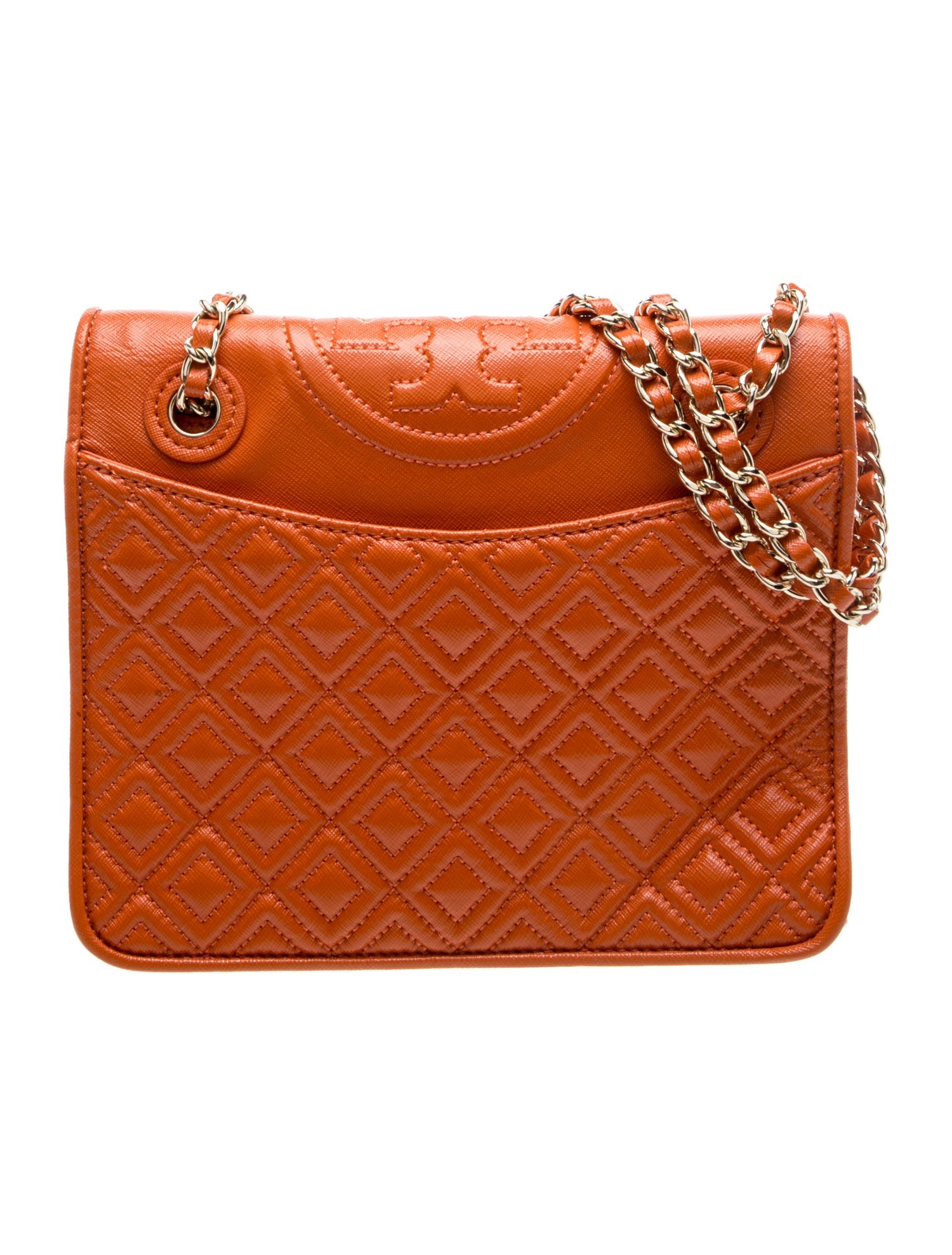 Saffiano Leather Shoulder Bag