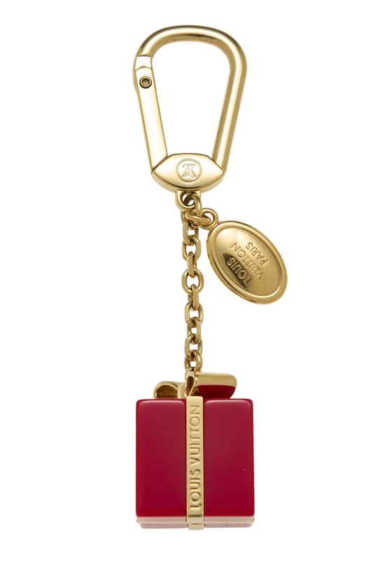 Red Acrylic Surprise Bag Charm