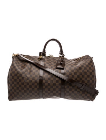 Damier Ebene Keepall Bandouliere 55