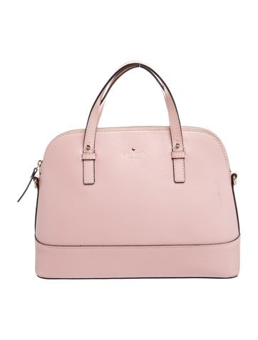 Leather Top Handle Bag