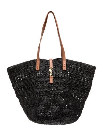 Saint Laurent Raffia Panier Medium