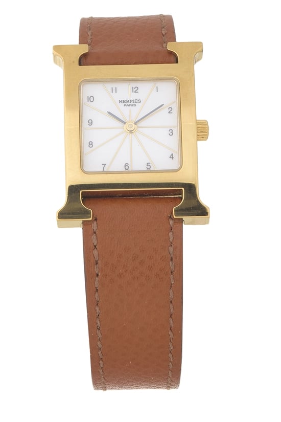 Brown Heure H Watch Small