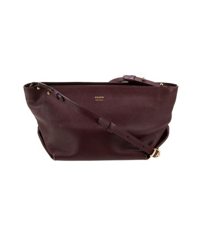Khaite Leather Crossbody Bag