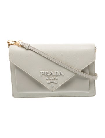 Saffiano Lux Leather Crossbody Bag