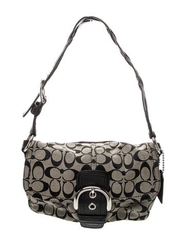 Coach Canvas Shoulder Bag
