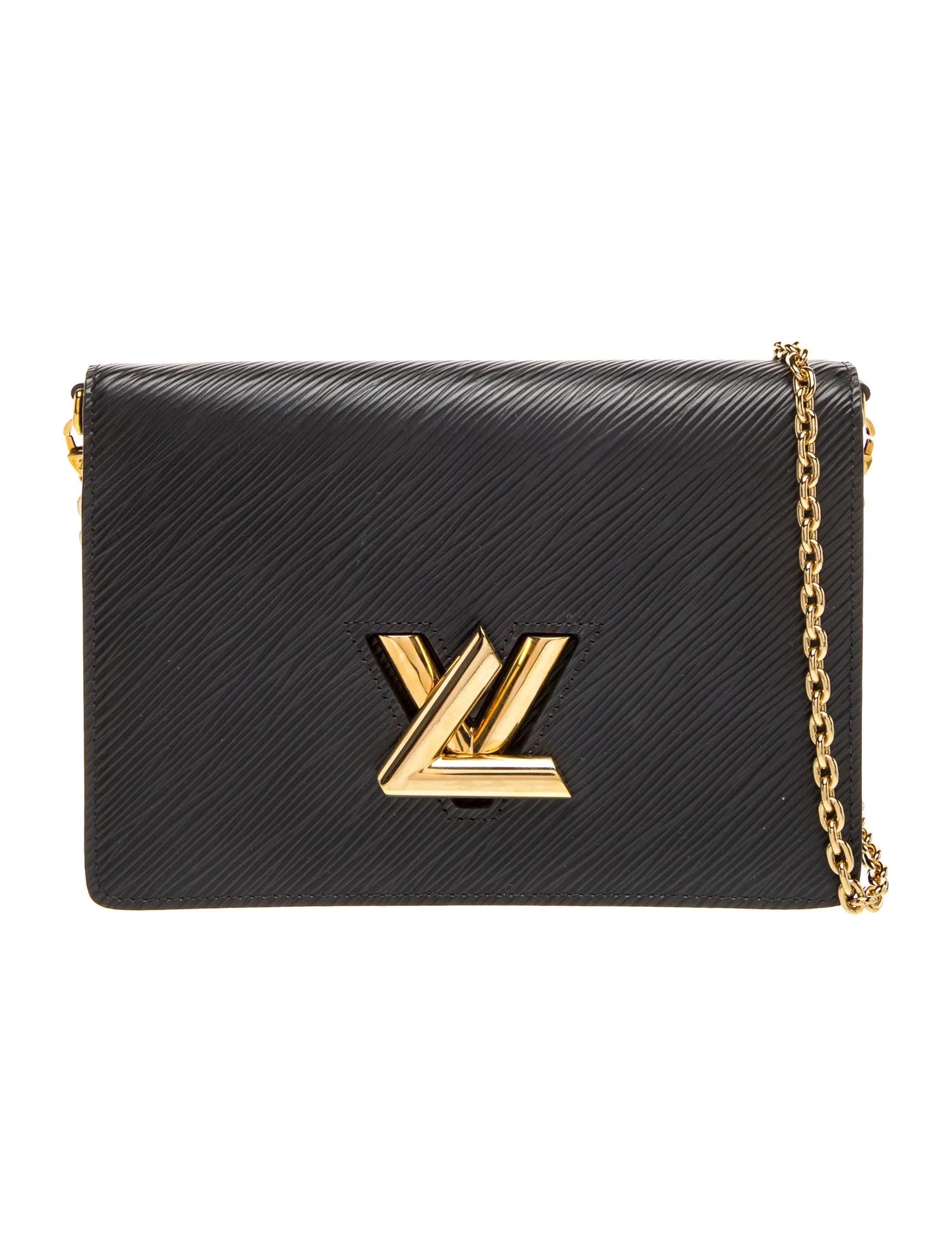 Epi Leather Twist Wallet on Chain