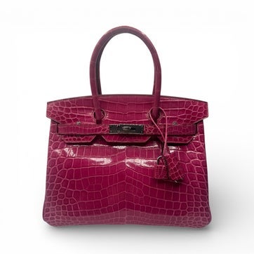 Hermes Niloticus Crocodile Birkin 30