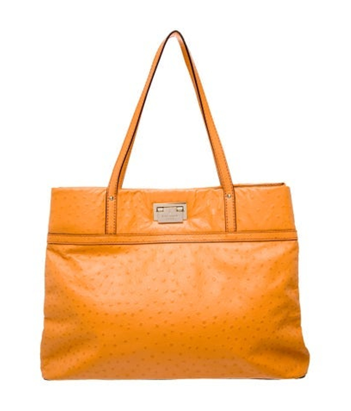 Kate Spade Spade New York Ostrich Shoulder Bag